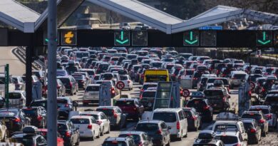 Bouchon sur l'autoroute A9, circulation restreinte toute la journée, un poids lourd a pris feu