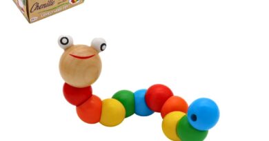 CHENILLE ARTICULEE EN BOIS