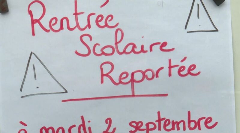 "C'est très compliqué de garder les enfants" : dans le Var, la rentrée scolaire est reportée suite à une alerte météo