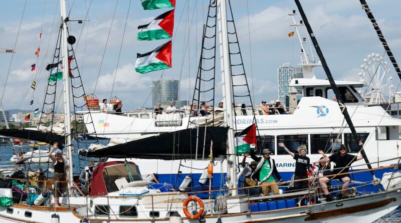 Cinq voiliers suisses prennent part à la flottille humanitaire en route pour Gaza
