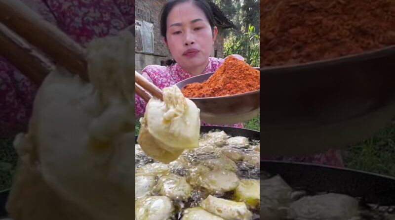 Cooking with fred chinese food - Best chinese food challenge #food #shorts #foodie