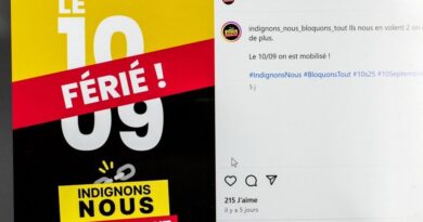 "Cortèges", "blocages", "actions de sabotage" : à quoi s'attendent les autorités pour la mobilisation du 10 septembre ? - ici
