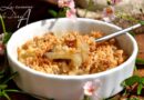 Crumble aux poires