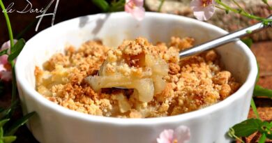 Crumble aux poires