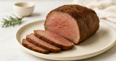 Cuisson du rôti de bœuf au four + calculateur temps de cuisson - Blog Cuisine Saine sans gluten sans lactose