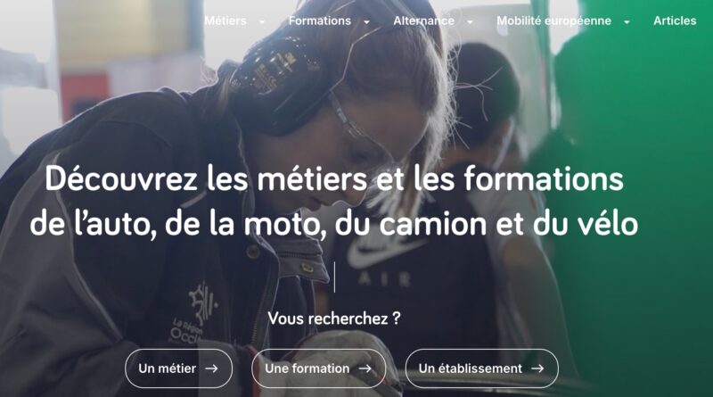 metiers et services de l'automobile