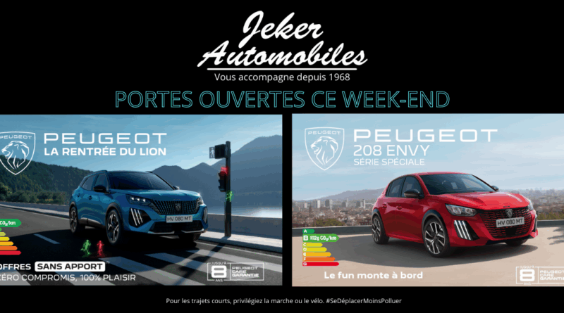 Découvrez les nouvelles Peugeot 2008 et 208