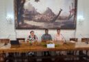 le ministre Ronny Teriipaia entouré de la directrice du musée à droite, Hinanui Cauchois, et de la chargée de communcation, Miriama Speth, à gauche. Une équipe solide pour un évènement dédié à la culture du fenua.