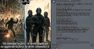 Des policiers et des patchs racistes | Reflets.info