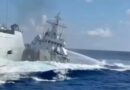 Deux navires chinois se heurtent en poursuivant un patrouilleur philippin
