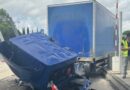 Endormi au volant, le routier percute une barrière de péage sur l'autoroute A9