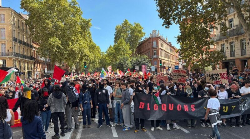 Fin de manifestation, bilan du mouvement "Bloquons Tout" à Toulouse