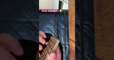 First ASMER Tarte palette 🎨 ! 😊😄🌸  #asmr #asmrtappingnotalking #eyeshadowpalette #tarte
