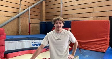 Florent développe le parkour, dans le style Yamakasi, au club de gymnastique de Gournay-en-Bray