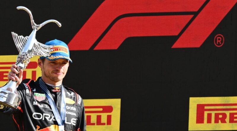 Formule 1: Max Verstappen renoue avec la victoire après une disette de presque quatre mois