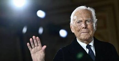 Giorgio Armani sera inhumé lundi dans l'intimité familiale