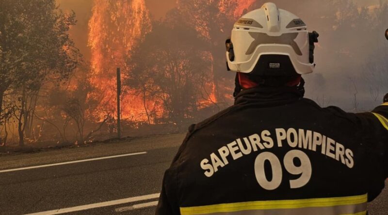 Incendies : les pompiers de Pamiers ont combattu l’Ogre des Corbières