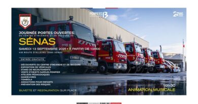 Journée Portes Ouvertes, ce samedi, au Centre de secours de Sénas