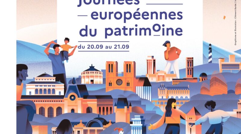 Journées européennes du patrimoine-  Du 18 au 21 septembre 2025 -