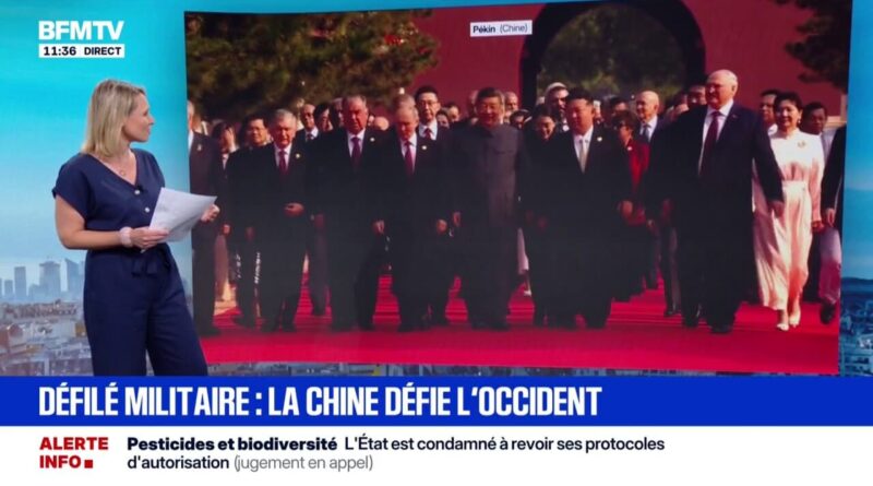 LES ÉCLAIREURS - Défilé militaire: la Chine défie l'Occident