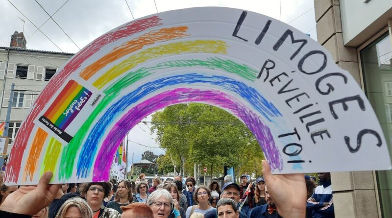 La 4ème Marche des Fiertés  le samedi 13 septembre à Limoges - ici