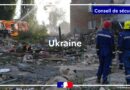 La France condamne avec la plus grande fermeté les attaques russes ayant frappé l’Ukraine