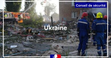 La France condamne avec la plus grande fermeté les attaques russes ayant frappé l’Ukraine