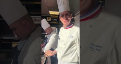 La mythique cuisine du restaurant Paul Bocuse 🤩