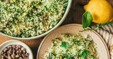La recette express de la semoule verte aux parfums d’Orient