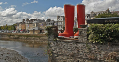 Landerneau, oeuvre de Lilian Bourgeat