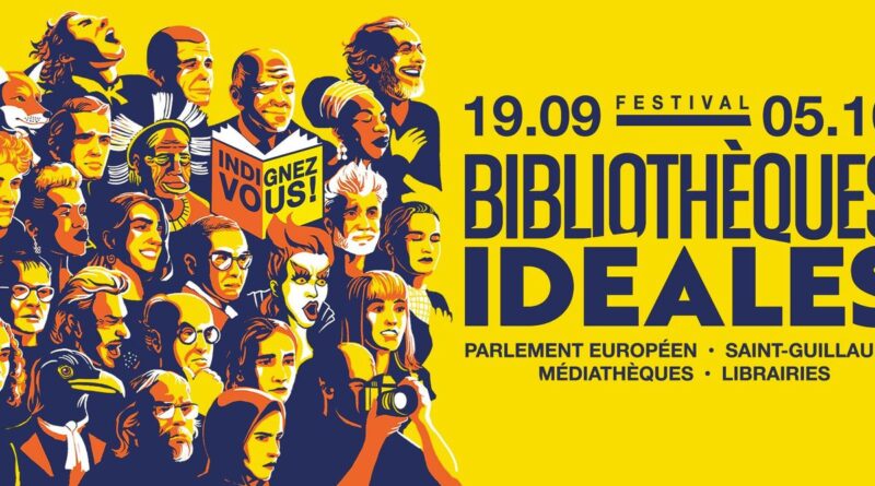 Le Festival  Bibliothèques idéales revient du 19 septembre au 5 octobre 2025 à Strasbourg. - ici