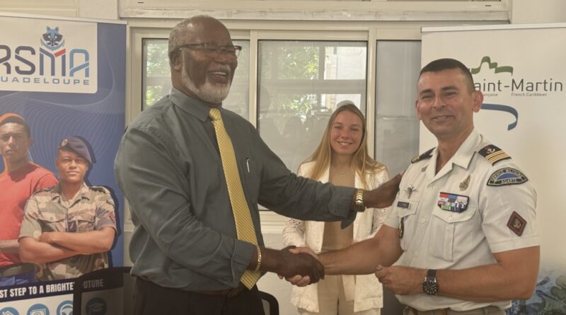 Le RSMA franchit une étape décisive avec l'ouverture d'une antenne à Saint-Martin