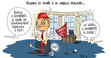 Le dessin de la semaine: la pusillanimité de Trump commence à se voir - Heidi.news