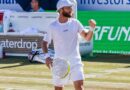 Le tennisman francilien Corentin Moutet rejoint l'équipe de France de tennis pour la Coupe Davis - ici