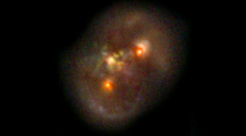 Les astronomes sont-ils en train d’assister à la naissance d’un trou noir supermassif ?