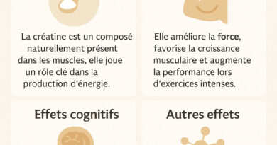 Les effets de la créatine au-delà de la musculation