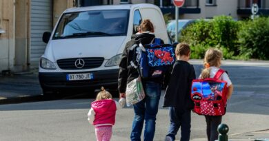 Les enfants d'aujourd'hui vont à l'école tout seul à partir de la 6e, soit un an plus tard que leurs parents - ici