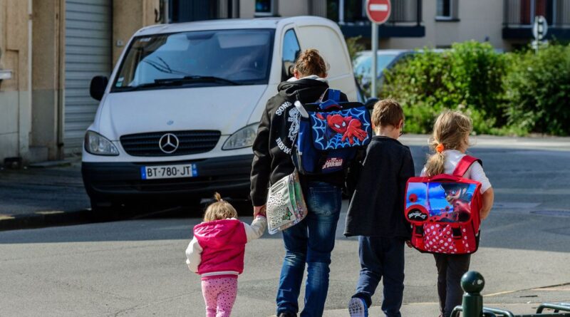 Les enfants d'aujourd'hui vont à l'école tout seul à partir de la 6e, soit un an plus tard que leurs parents - ici
