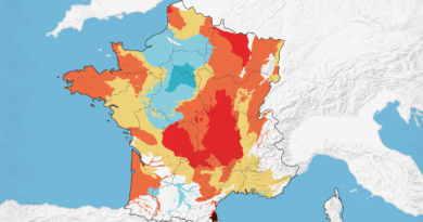 Les pluies apportent un répit après un été sec en France, mais les ressources en eau restent fragiles