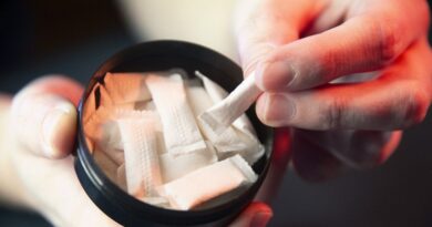Les sachets de nicotine, ciblant des jeunes, interdits en France en 2026 - ici