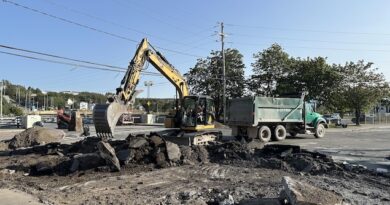 Les travaux au centre-ville de Matane causent des maux de tête