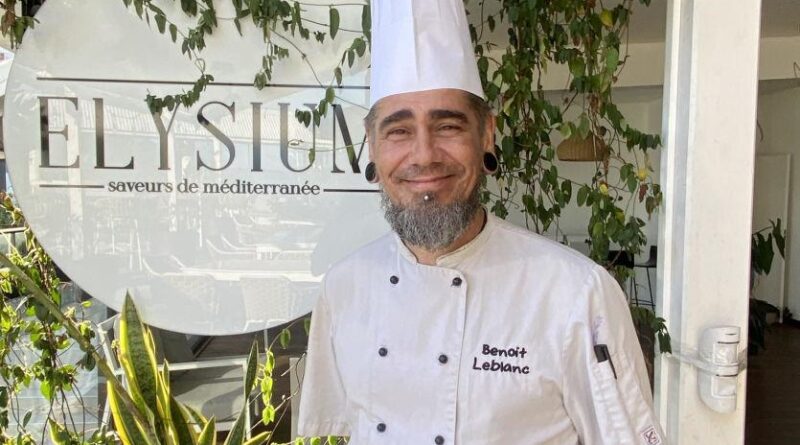 [MAGAZINE]  Benoît Leblanc, le chef globe-trotter se pose à l'Elysium