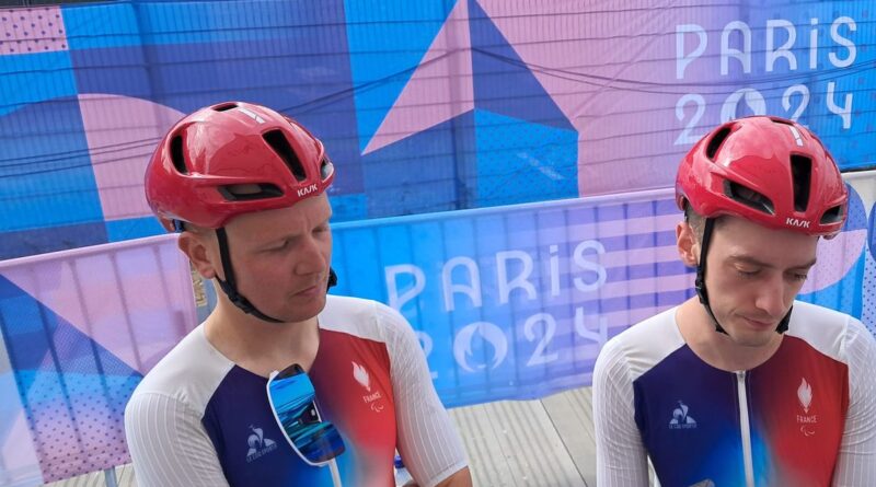 Médaille de bronze aux mondiaux de paracyclisme pour les Limousins Elie de Carvalho et Mickaël Guichard - ici