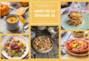 Menu pour la semaine du lundi 15 au dimanche 21 septembre 2025
