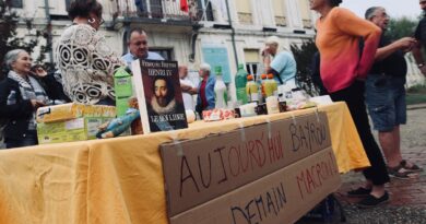 Mobilisation du 10 septembre : ils ont trinqué à la chute de François Bayrou lors de "pots de départ" en Dordogne - ici