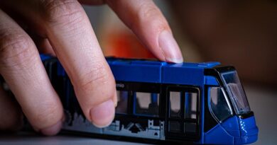 Images d'un petit tramway