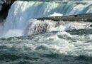 Canada, nature, mountains, Niagara Falls, Northern Lights, maple leaf, cityscape