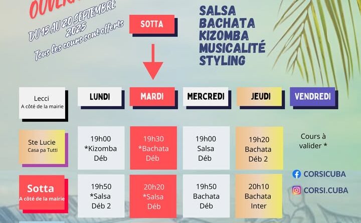 { NOUVELLES ACTIVITES SPORTIVES SUR LA COMMUNE ]