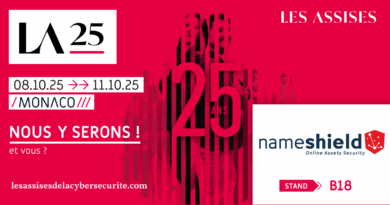 Nameshield vous donne rendez-vous à Monaco du 8 au 11 octobre 2025 pour la 25ème édition des Assises de la cybersécurité !