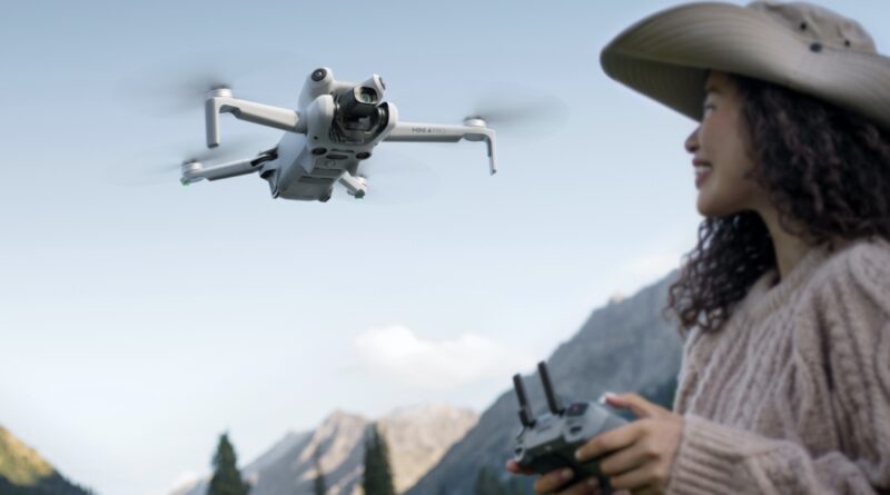 DJI Mini Pro 4 with controller